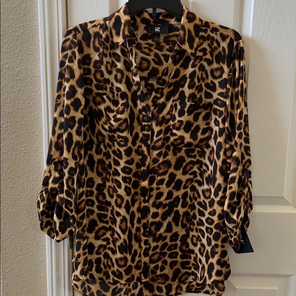 Leopard 🐆 blouse NWT
